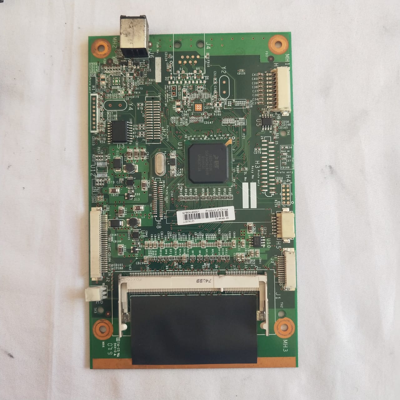 PRINTR BOARD FOR HP P2015 P2015d P2015dn  Formatter Board Q7804-60001 without network